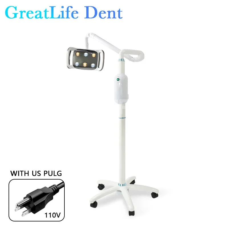 GreatLife Dent 9w 6Leds 30000Lux Shadowless Medical Operation Movable Dental Surgical Auto Sensor Standing Floor Led Lamp Light