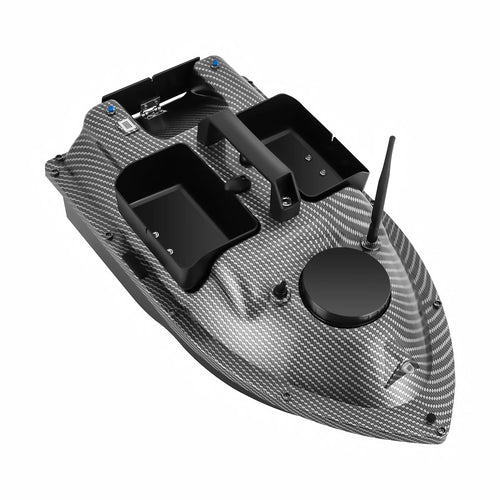52W Fishing Bait Boat LCD Screen Wind and Wave Resistance RC Fishing Boat LED Bait Boat for Fishing Hook Delivery, Net Pulling