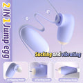 Sex Toy for Women Vibrating Egg Clitoris Sucker 2 In 1 Vagina Massager G Spot Stimulation Female Adult Goods