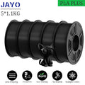 JAYO pla plus Filament 5KG 3D printer filament PLA+ 1.75MM 5Rolls multiple colors optional Neatly Wound for 3D Printer