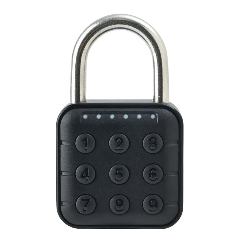 Anti Theft Padlock Keyless with Tuya APP Fingerprint Padlock Waterproof Battery-powered for Home Dormitory Factory Workshops
