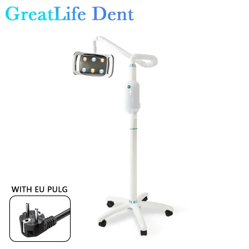 GreatLife Dent 9w 6Leds 30000Lux Shadowless Medical Operation Movable Dental Surgical Auto Sensor Standing Floor Led Lamp Light