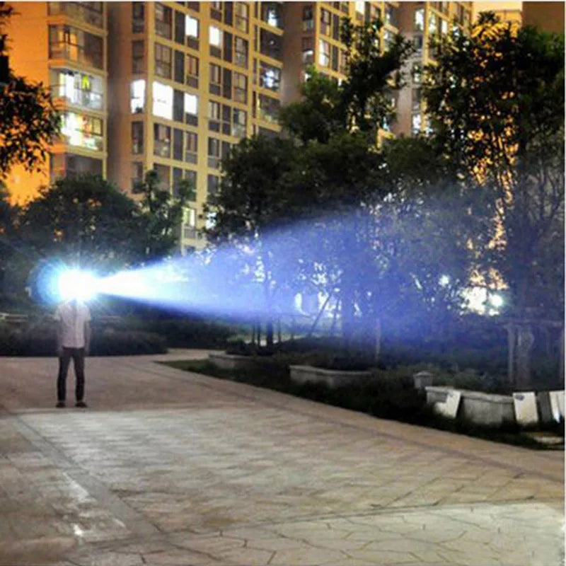 ZK20 LED Headlamp High Lumens 4 Modes 18650 Rechargeable Battery Flashlight Waterproof Outdoor Lighting Camping Fishing
