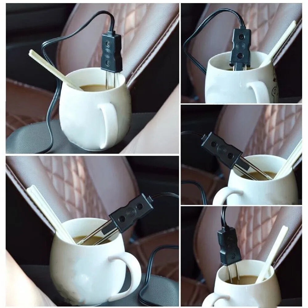 Portable 12V 24V Car Immersion Heater Fashion High Quality Safe Warmer Durable Auto Electronics Coffee Tea Water Heater