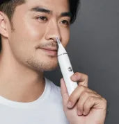 Nose Hair Trimmer Electric Eyebrow Shaver Ears Hair Razor Portable Clipper Removal Safe Cleaning for Man