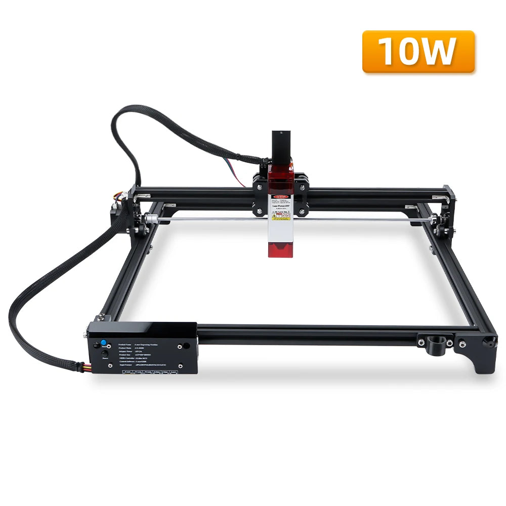 Laser Engraver Air assist 10w Laser Cutter Cutting Machine Wood Router with 32-bit Controller LaserGRBL(LightBurn)