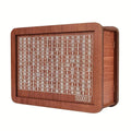 $10,000 Cash Vault Wooden Savings Box, Wooden Cash Savings Box, Adult Savings Box Coin Counter - Money Goals and Figures