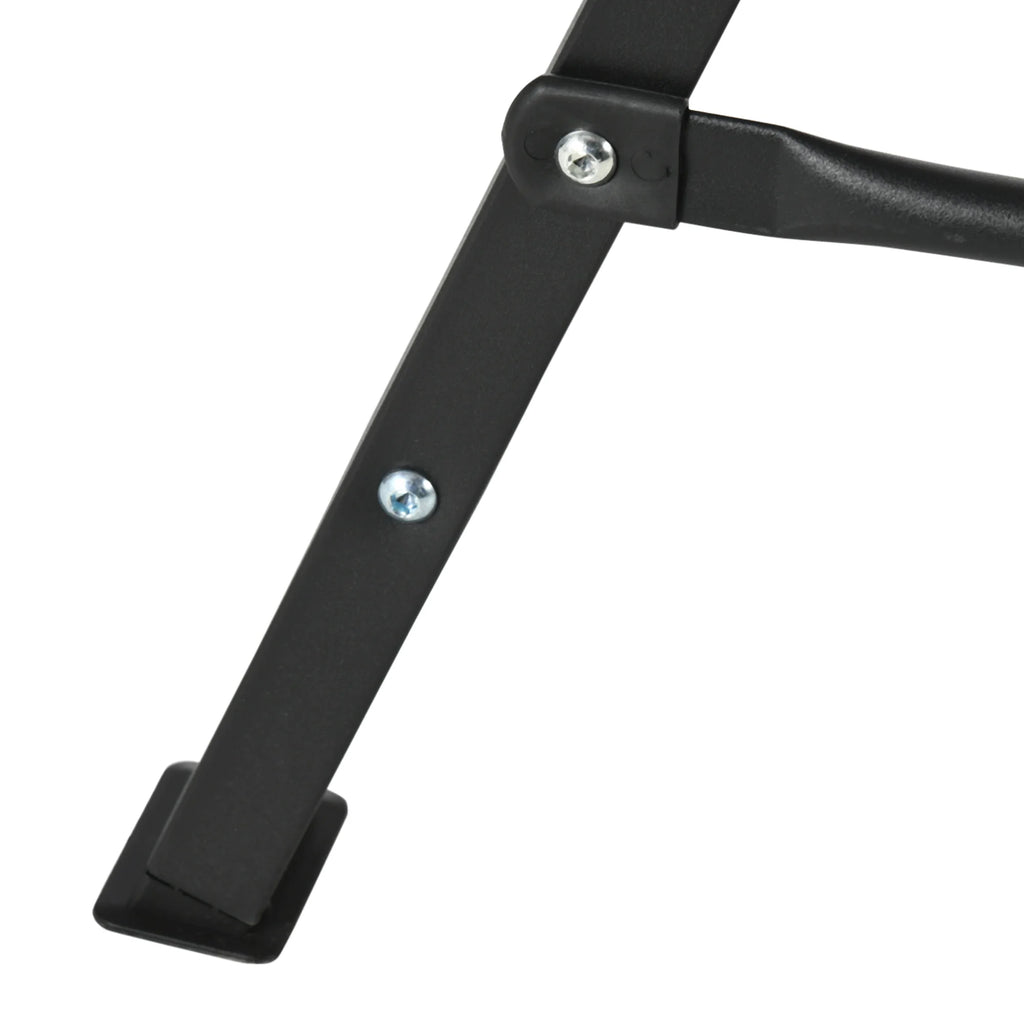 Outsunny Swing Stand, Meta Swing Frame, 528 LBS Weight Capacity, Black