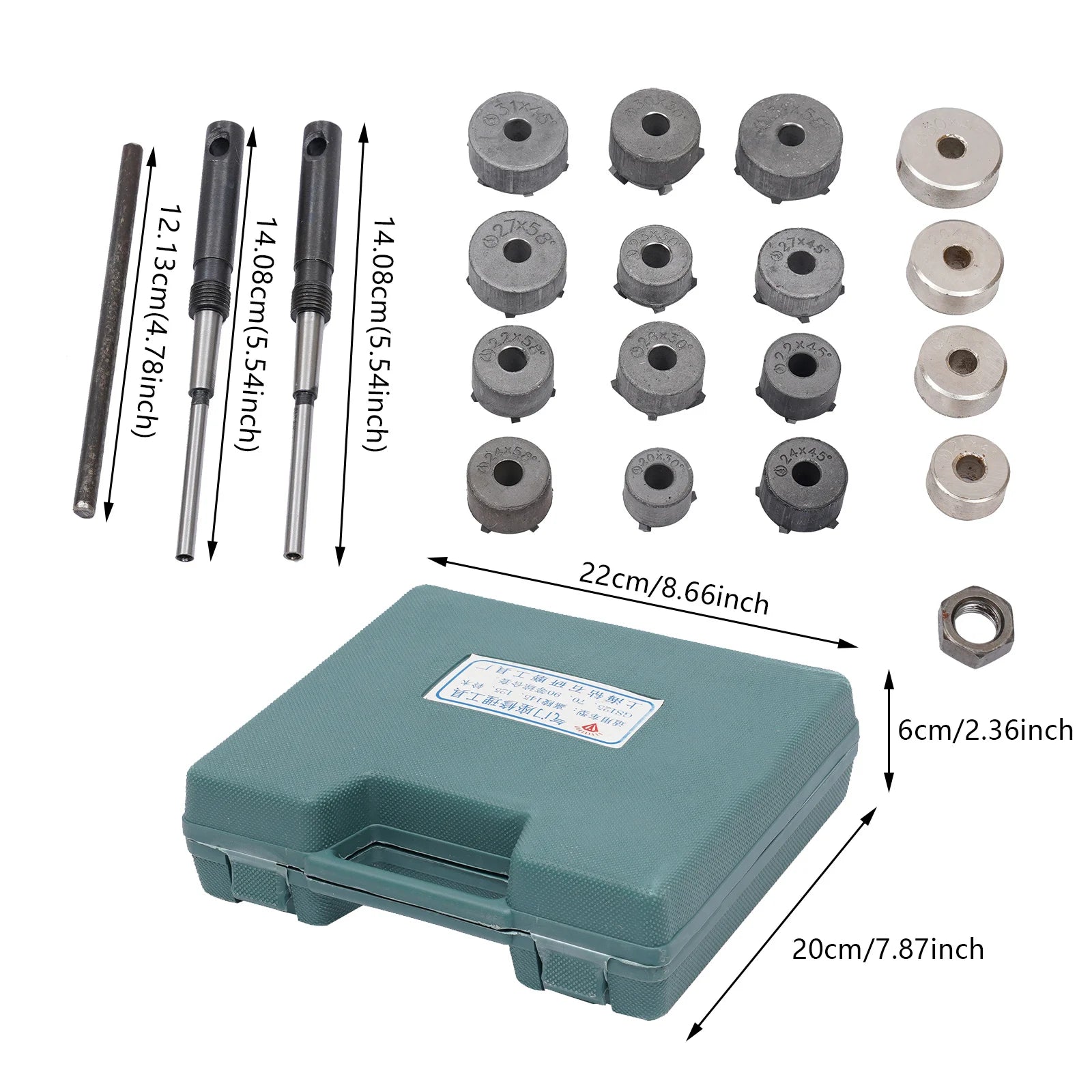 Motorcycle Ratchet Set – Durable YG8 Alloy, Valve Grinding Tools for Improved Engine Performance, Corrosion-Resistant, Compact