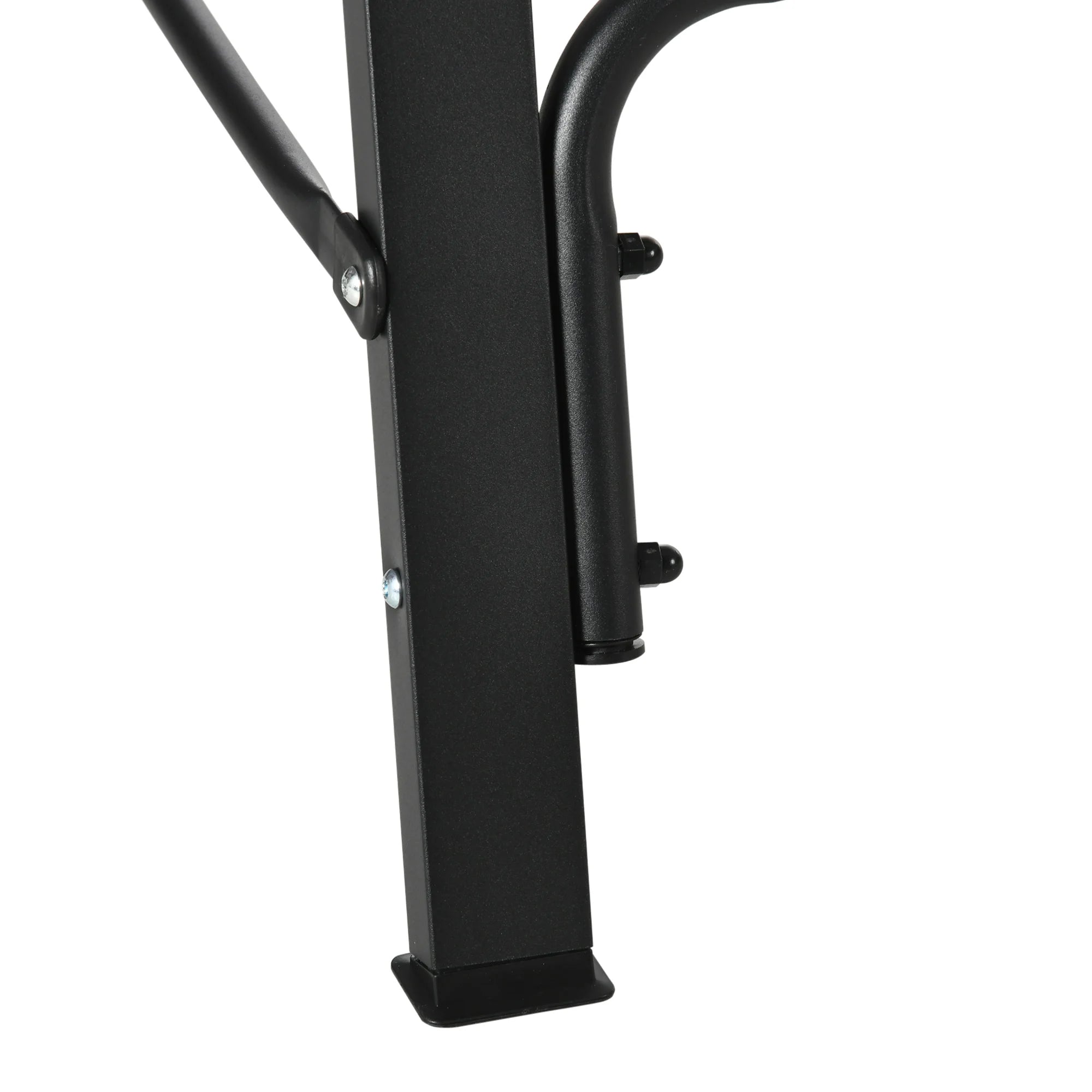Outsunny Swing Stand, Meta Swing Frame, 528 LBS Weight Capacity, Black