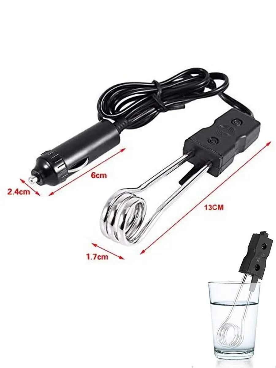 Portable 12V 24V Car Immersion Heater Fashion High Quality Safe Warmer Durable Auto Electronics Coffee Tea Water Heater