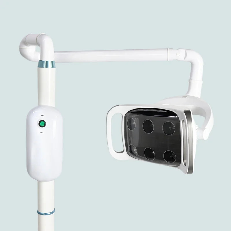GreatLife Dent 9w 6Leds 30000Lux Shadowless Medical Operation Movable Dental Surgical Auto Sensor Standing Floor Led Lamp Light