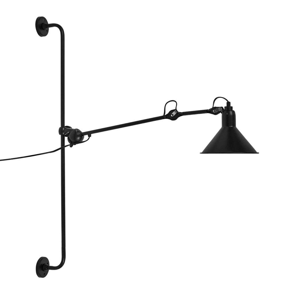 Adjustable Wall Light, E26/E27 Socket, 60W Max, 180° Brackets, 360° Rotatable Lampshade, Iron Construction for Home Decor