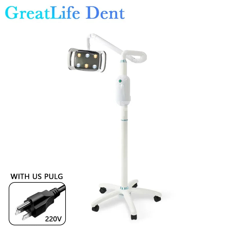 GreatLife Dent 9w 6Leds 30000Lux Shadowless Medical Operation Movable Dental Surgical Auto Sensor Standing Floor Led Lamp Light
